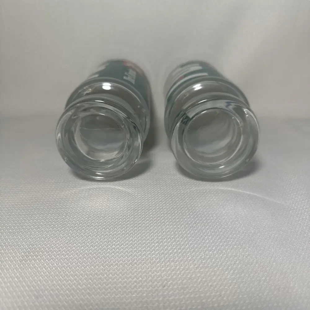 Vintage 7UP Drinking Glasses The Uncola 6.5